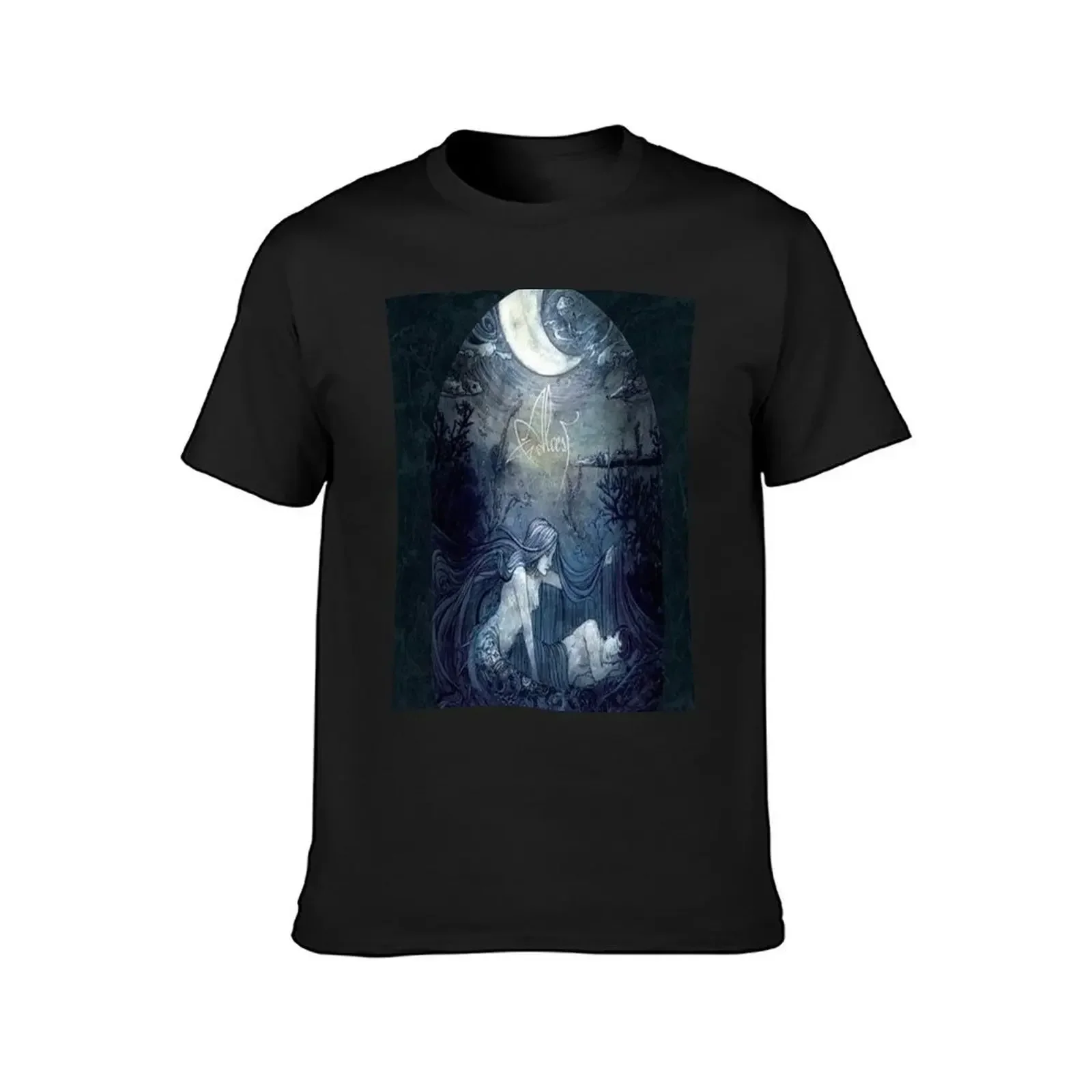 ?cailles de Lune Alcest T-Shirt vintage hippie clothes mens t shirts pack