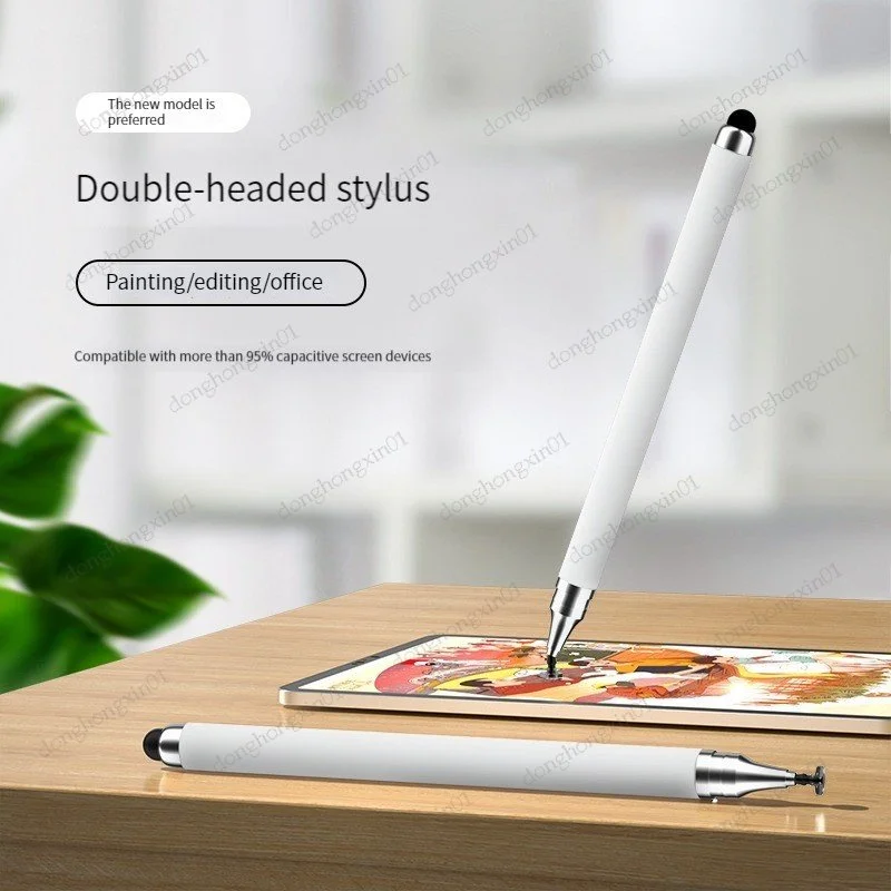 Pena Stylus Universal 2 in 1 untuk Lenovo Tab M10 Plus 3rd Gen 10.6 TB-125FU untuk Xiaoxin Pad 10.6 2022 P11 Pro P11 Plus, pena sentuh