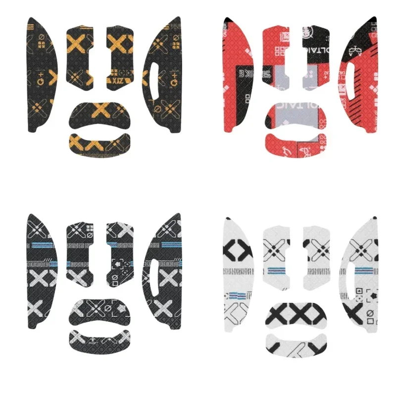 For SteelSeries Prime Mouse， E-Sports Grip Tape， Premium Anti-Slip， Sweat-Absorbent Skin Sticker