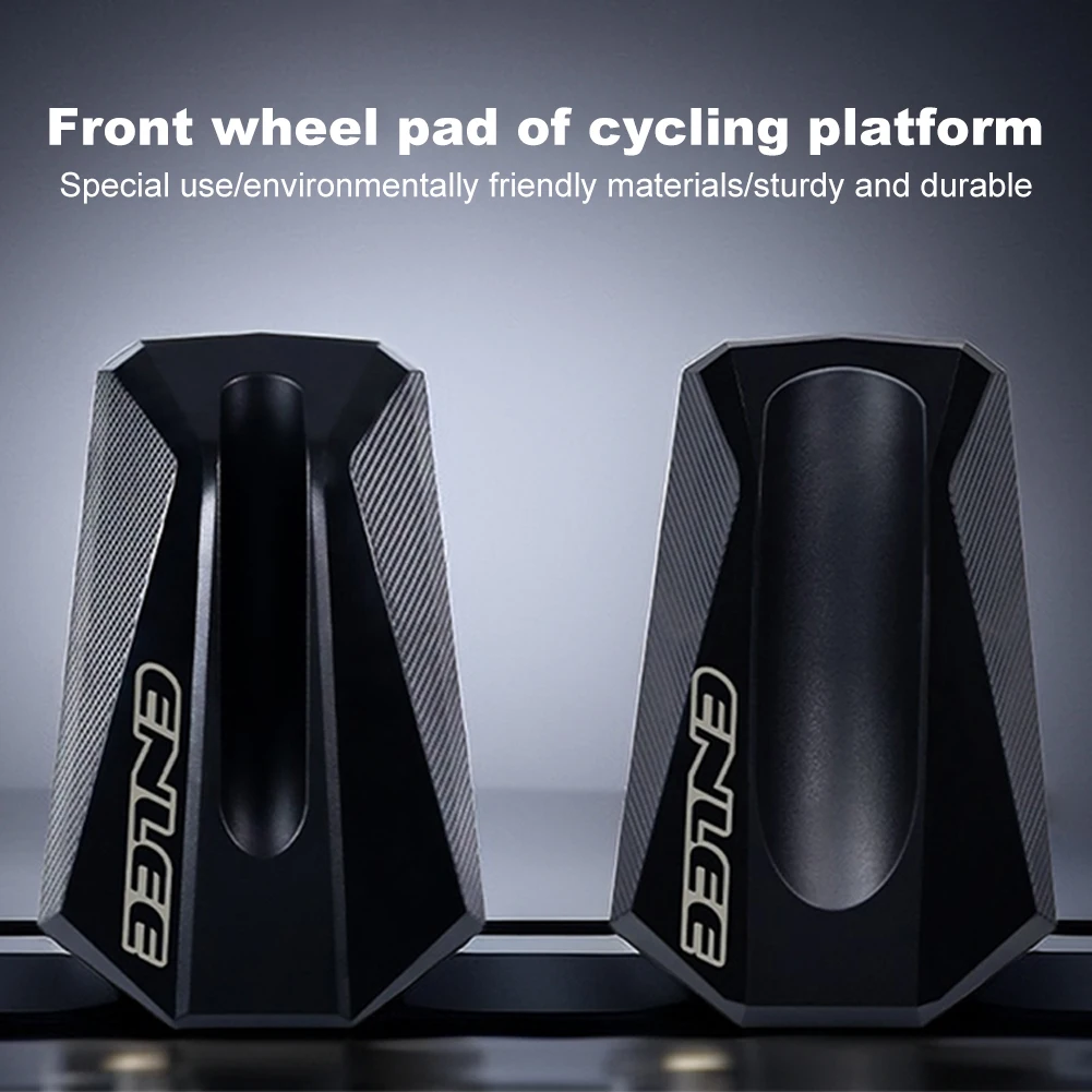 ENLEE Bike Front Wheel Stabilize Stand Mountain Road Bike Front Wheel Block Support Anti-slip Bike Tire Holder Accessories