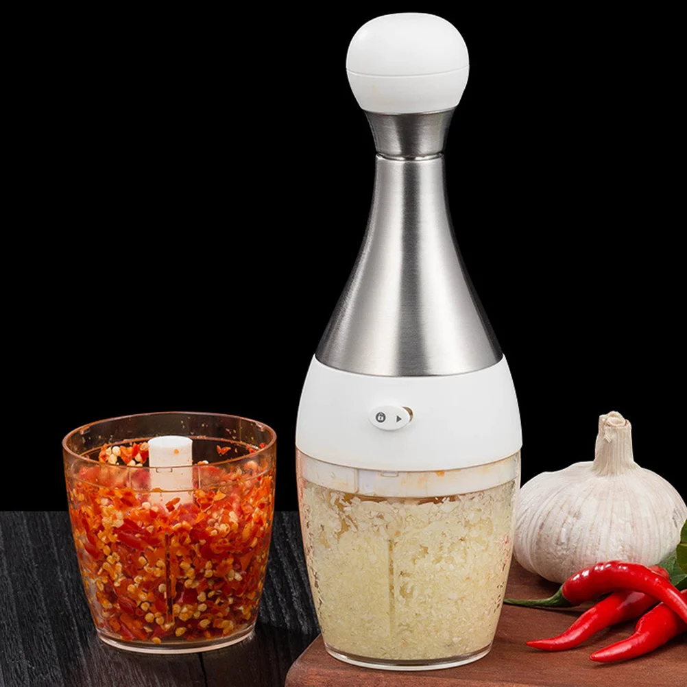 

Mini Food Chopper Automatic Vegetable Cutter Garlic Mincer Herb Slicer Kitchen Tool Manual Blender Machine Portable