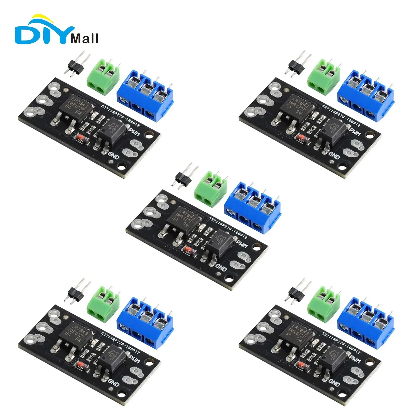 5pcs/lot DIYmall LR7843 Isolation MOSFET MOS tube field effect transistor module instead of relay