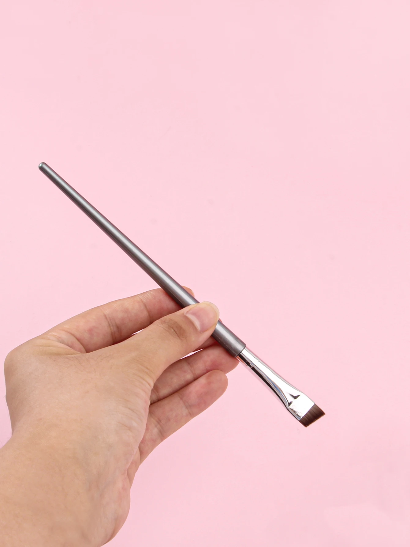 4PCS Flüssiger Eyeliner-Pinsel, ultradünn, feiner, schräger Winkel, flacher Kopf, Augenbrauenpinsel – Detail 7