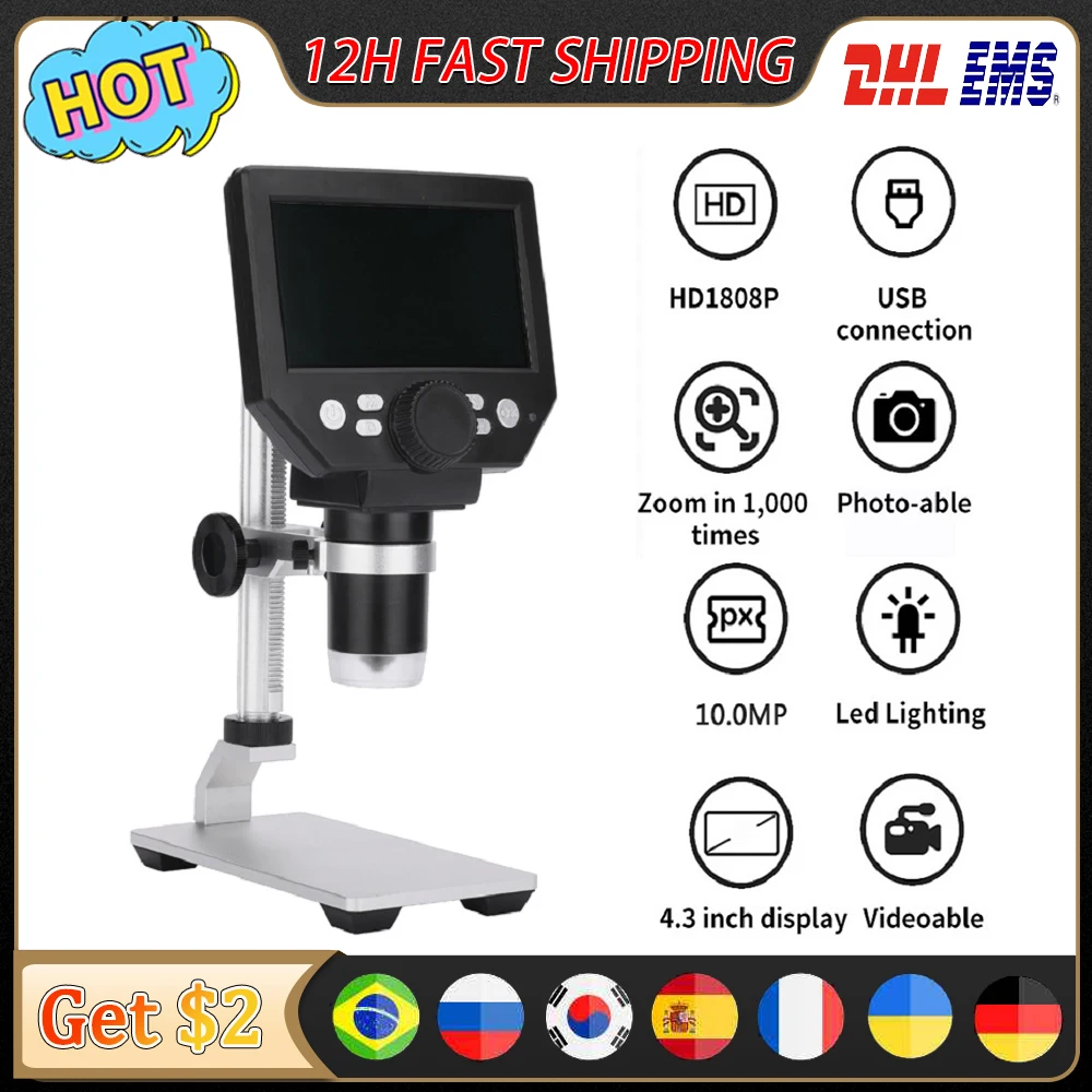 G1000 Digital Microscope 4.3\