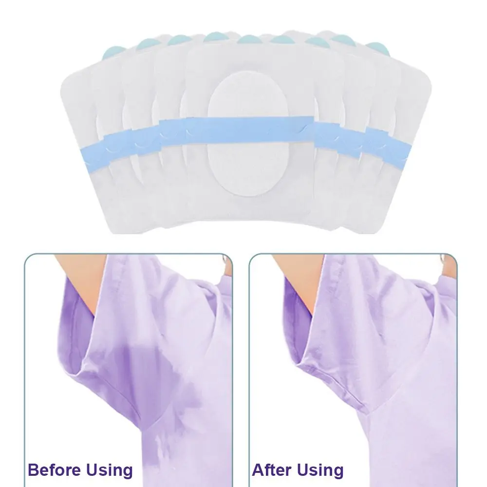 

Summer Cotton Sweat-Absorbing Patch Underarm Summer Anti Perspiration Deodorant Disposable Absorbing Shield Pad for Unisex