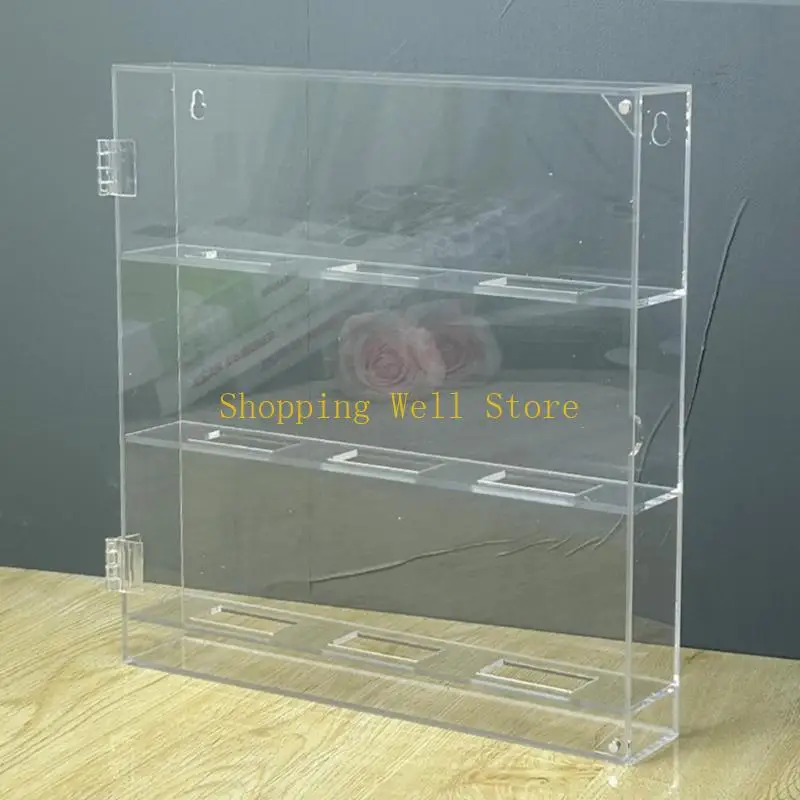 kx4b-suporte-palheta-guitarra-acrilico-transparente-e-resistente-acessorio-domestico-para-armazenamento-seguro-e-a-prova