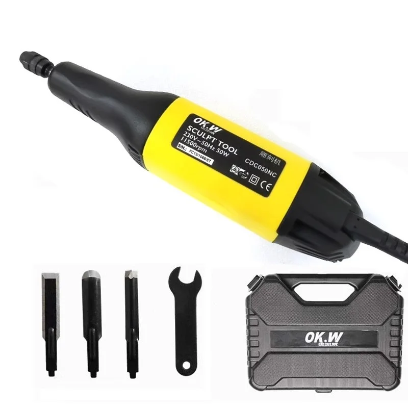 

Electric Carving Knife Engraver Pen Wood Carving Tools Woodworking Carving Machine Chisel Knife for DIY Bonsai Carving