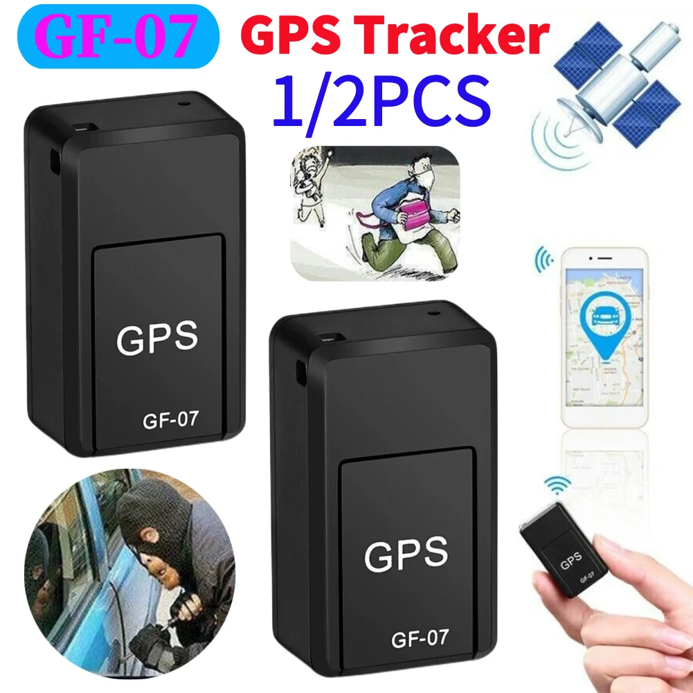 Micro Magnetic GPS Tracker GF-07 Car Real Time Anti-theft Tracking Monitor Personal Anti Loss Positioning Mini GPS Positioner