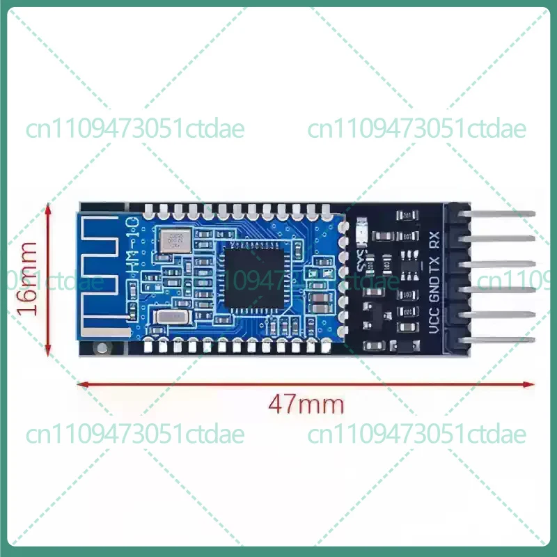 2-8pcs for Universal HM-10 BLE 4.0 UART Transparent Serial Bluetooth Module with Level Conversion & Reverse Polarity Protection