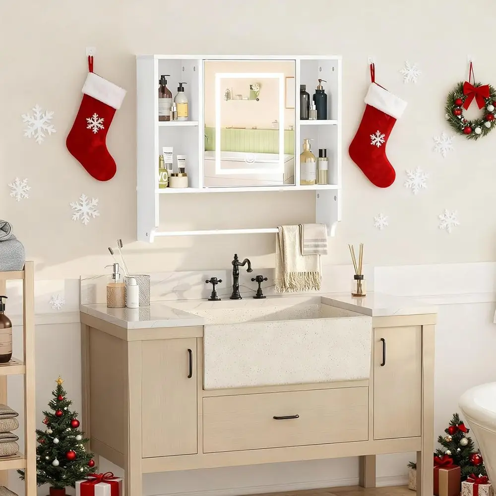 LED Mirror Wall Cabinet 2