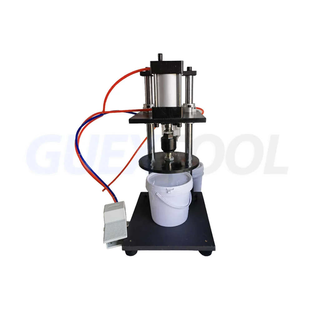 

Plastic Drum Capping & Sealing Machine for Oil Paint Food Bottles Pneumatic High-Frequency Sealing Semi-Automatic