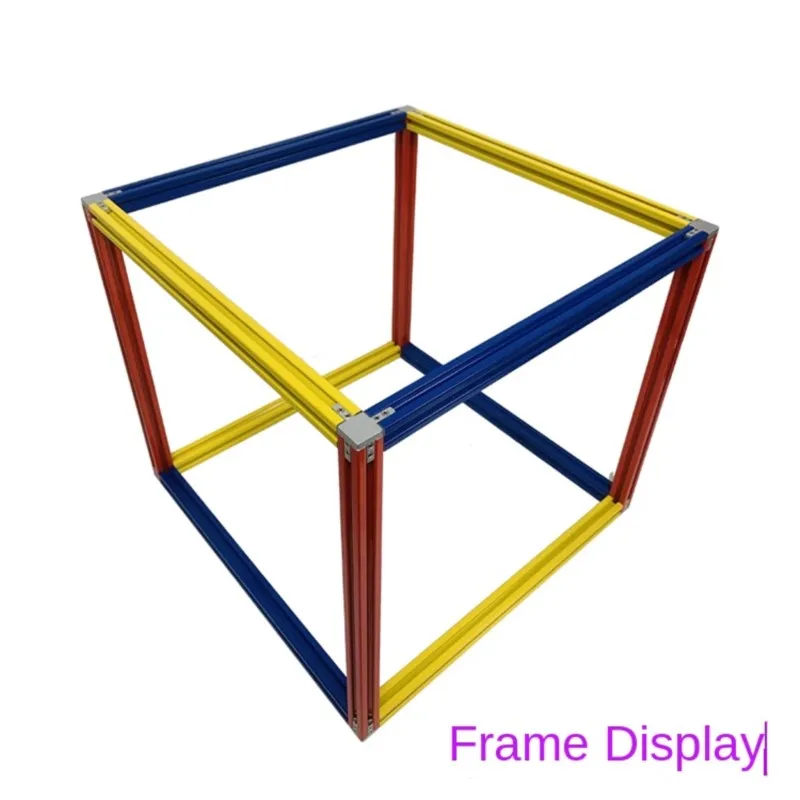 4PCS EU Standard 2020N1 2020N2 2020R 2020 T-Slot Colored Aluminum Profile Used for 3D Printers or Assembly Line Frameworks 20X20
