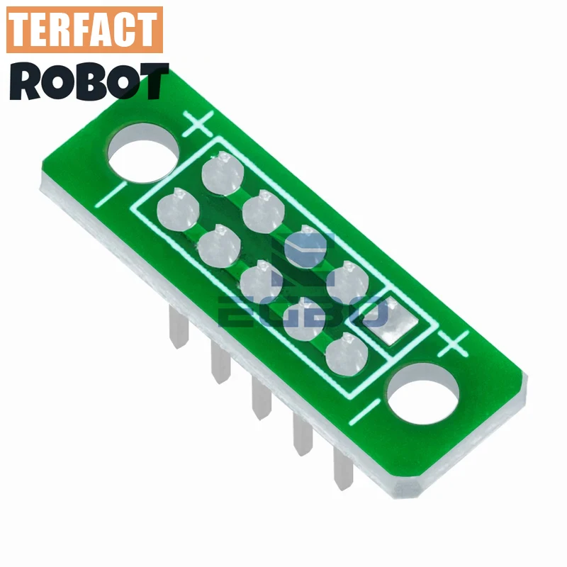 1 Piece ~ 10 Pieces Egbo 2.54Mm Dupont Connector Block Pin Header 2Mm 2Mm 2 Row * 5P Needle Splitter Pin Header