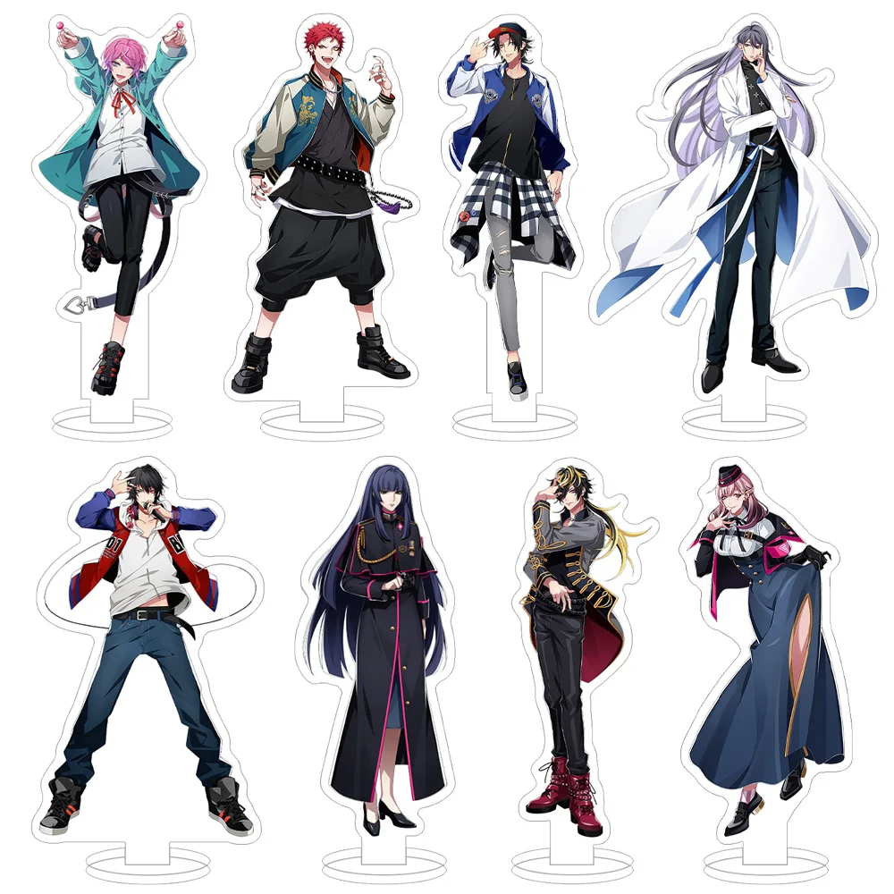 Hypnosis Mic character Rosho Tsutsujimori Rei Amayado Kuko Harai Jyushi Aimono Hitoya Amaguni big Anime Figure Acrylic stand Toy