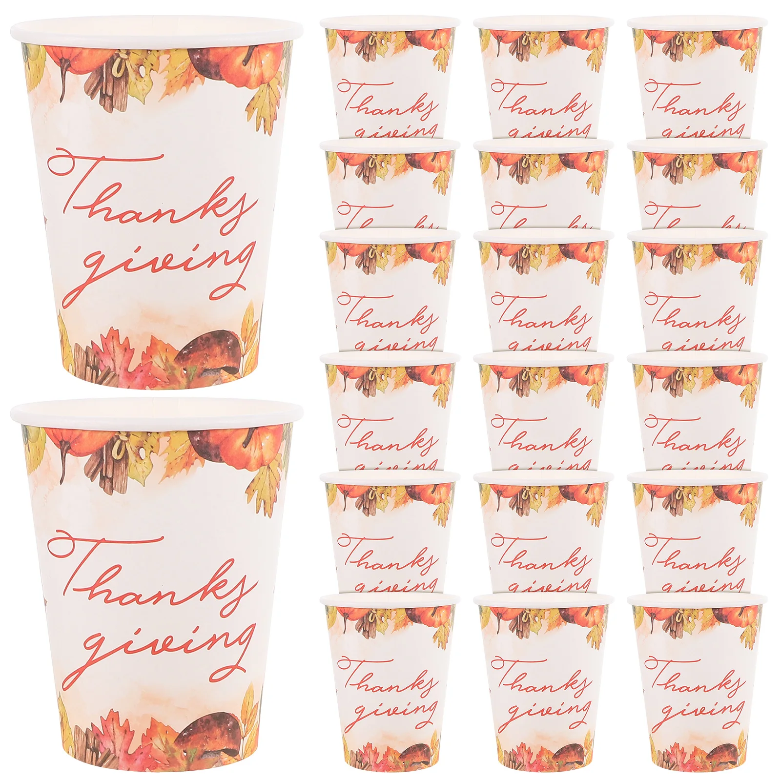 

20 Pcs Paper Cup Ice Cream Cups Water Party Supplies Coffee Disposable Dessert Holiday Snack