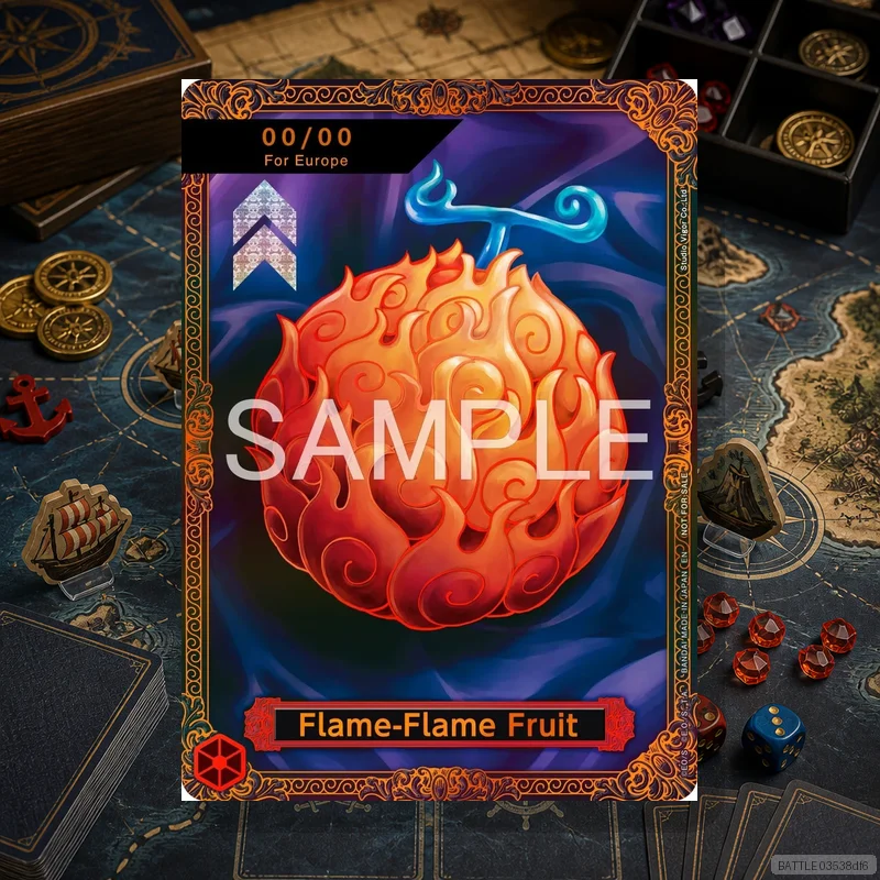 Flame-Flame Fruit en DIY OPCG Collection Cards Self Made Single Card Classic Game Anime Card Gift Toy 5PCS 10PCS Set