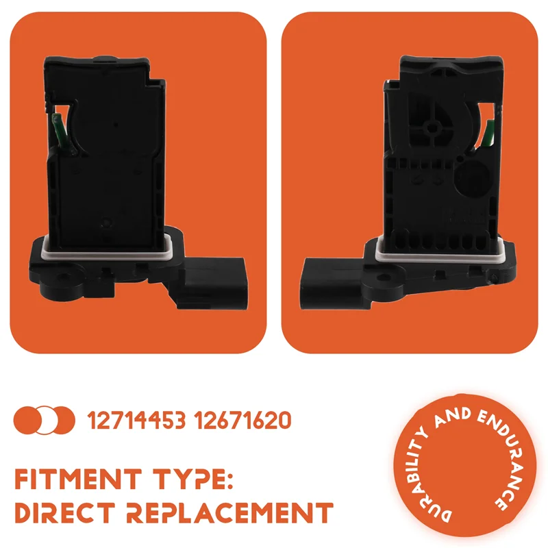 ราคาลดลง! !】เซ็นเซอร์วัดปริมาณอากาศ MAF อะไหล่ทดแทน หมายเลขชิ้นส่วน 12714453 12671620 12696363 สำหรับรถเชฟโรเลต ซิลเวอราโด จีเอ็มซี เซียร์รา 12711