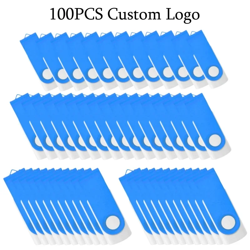 

100pcs//lot Waterproof usb Flash Drive Metal Pen Drive 4GB 8GB 16GB 32GB 64GB Pendrive USB Stick Flash Drive free custom logo