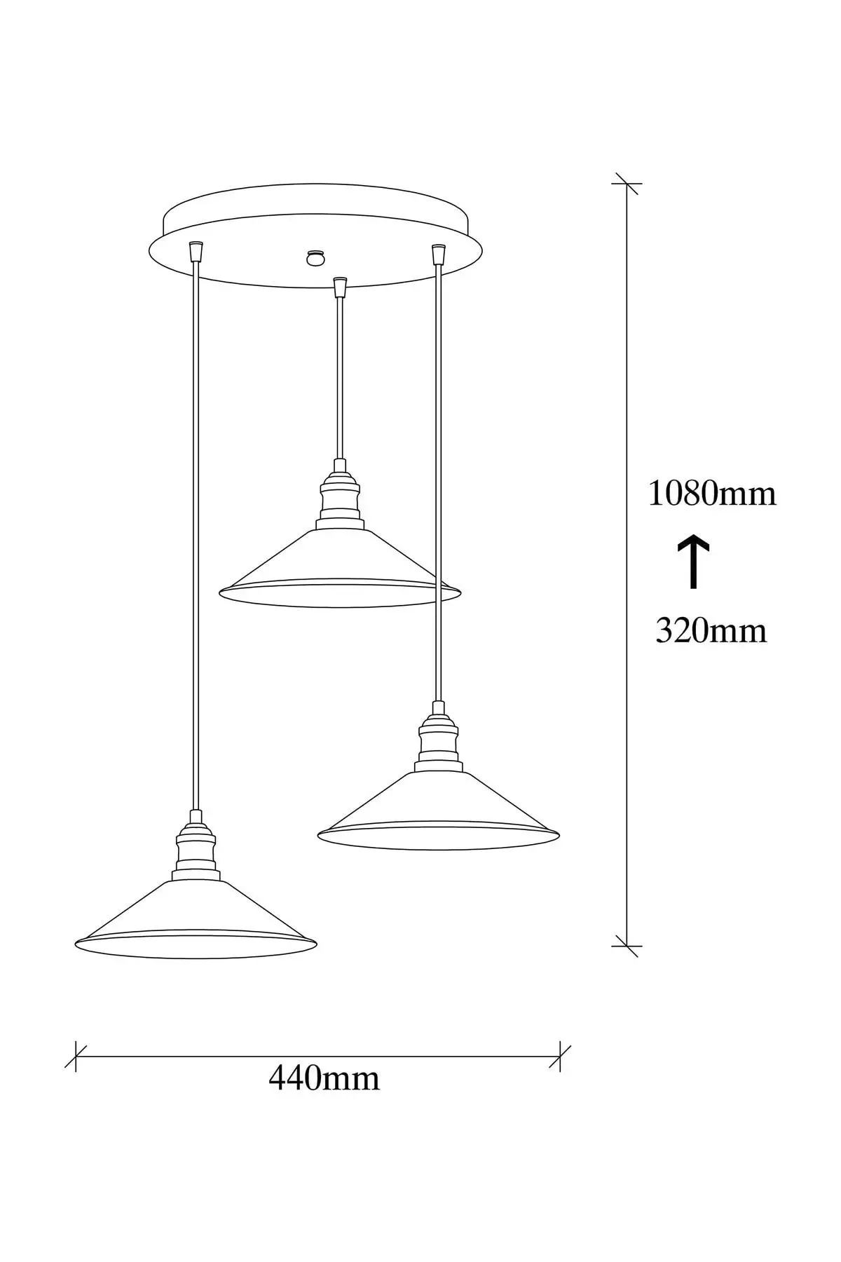 Design especial lux Chandelier-Berceste-250-S2