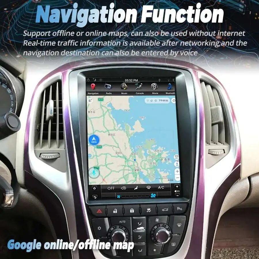 أندرويد مشغل فيديو الوسائط المتعددة Carplay رئيس وحدة لأوبل أسترا J فوكسهول بويك فيرانو 2009-2015 راديو السيارة لتحديد المواقع مسجل شرائط