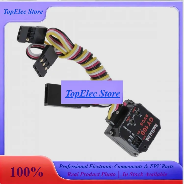 TopsRadiolink GY100 AVCS Rate Gyro MEMS For TREX Align Tarot RC 450 500Helicopter GY520 GY401 KDS820 Futaba S9257