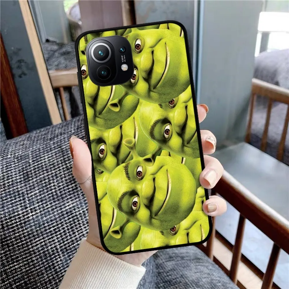 Cartoon Moive S-shreks Phone Case For Xiaomi Mi 5X 8 9 10 11 12 Lite Pro 10T PocoX3pro PocoM3 Note 10 Pro Lite