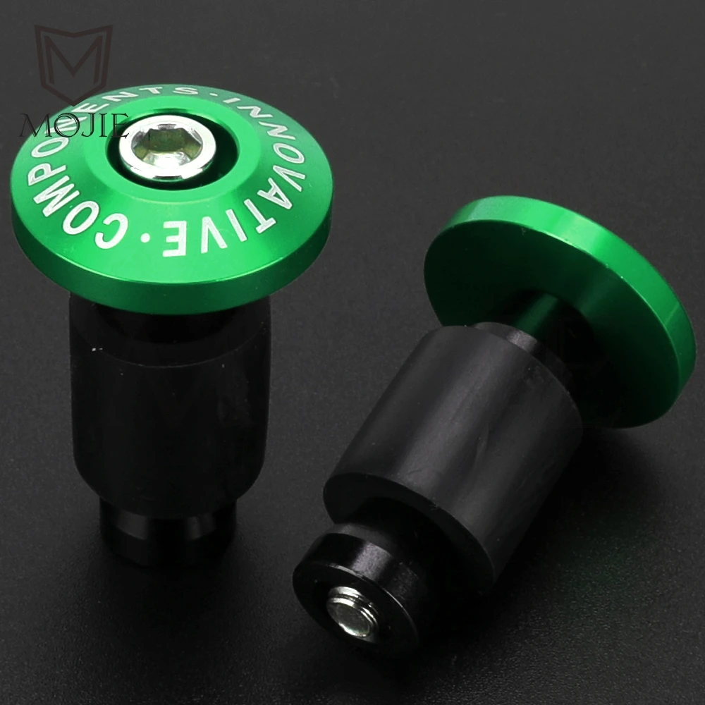 Motorcycle Handlebars Grips Ends Bar Ends Caps For Kawasaki ZX6R ZX-6R ZX 6R ZX7R ZX9R ZX10R ZX-10R ZX12R ZX14R ZX4R ZX4RR ZX-4R