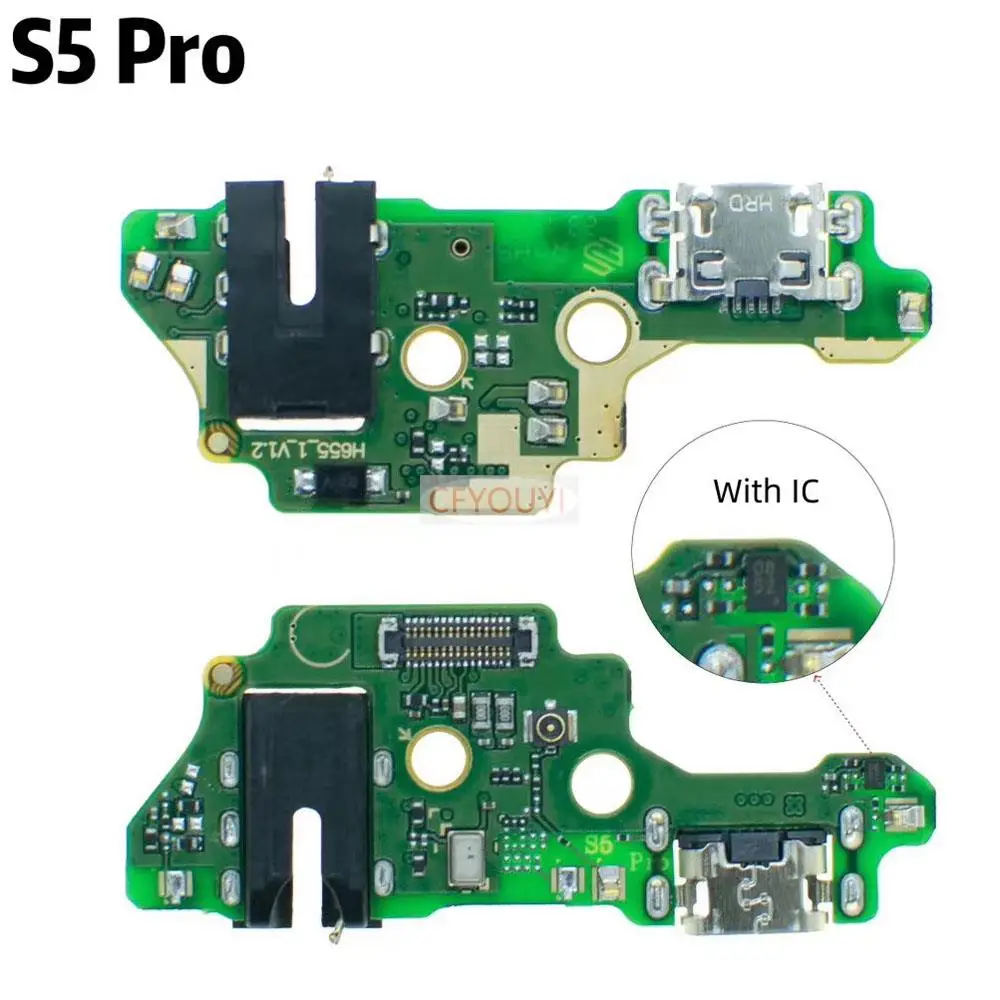 Voor Infinix S5 Pro X660 X660c X660b Laadpoortbord