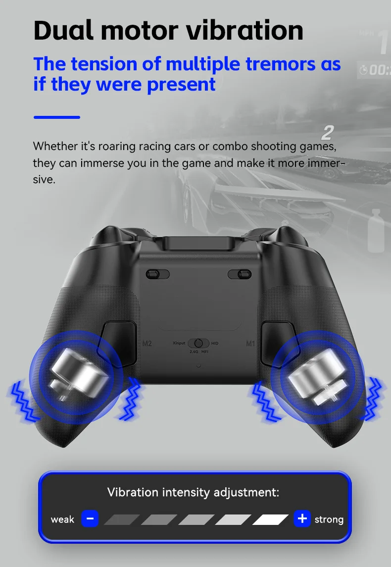 Z04 Wireless Switch Controller Bluetooth Gamepad with Dual Motor Hall Effect for Nintendo Switch iPhone Android Phone