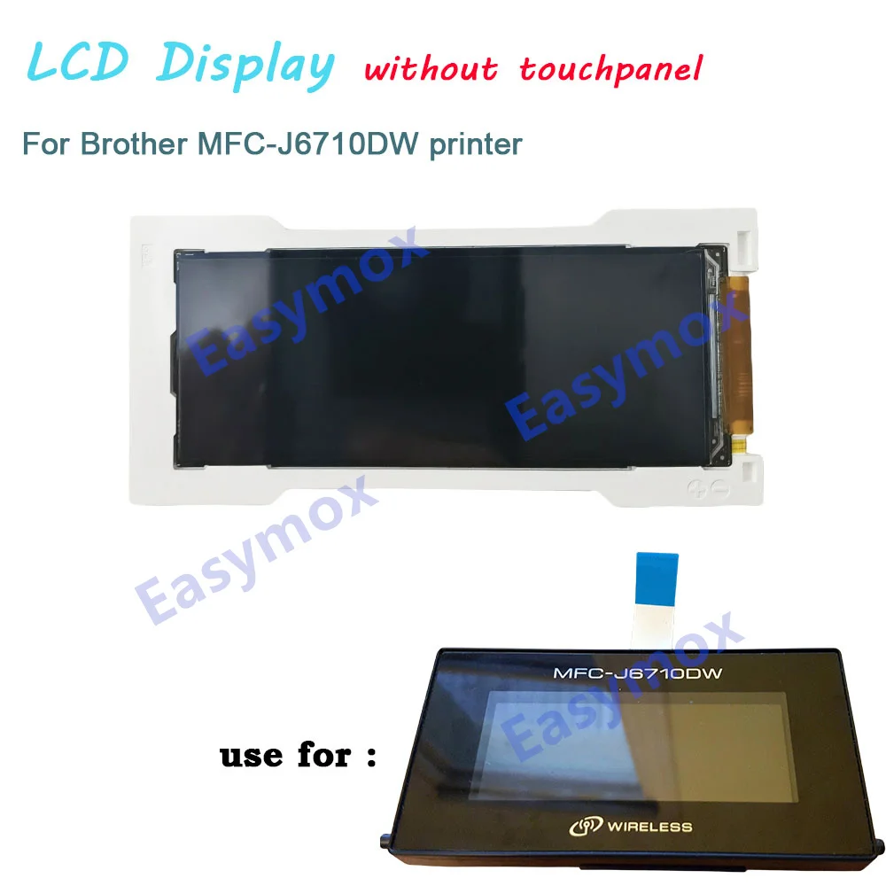 Écran LCD COM33T3M15QLX de 3.3 pouces pour la réparation d'écran d'imprimante MFC-J6710DW Brother Wirelsynching