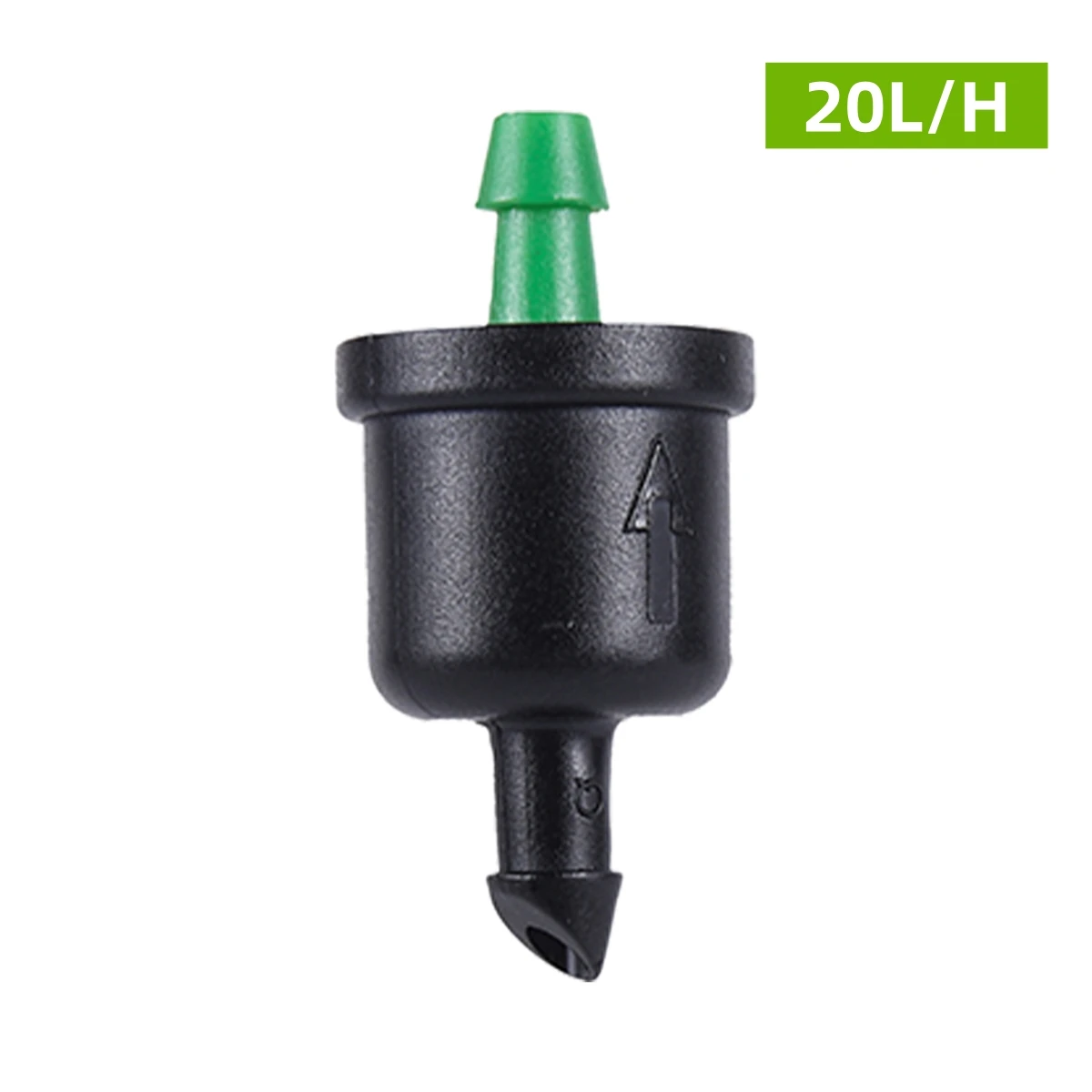 20L 30L 40L Large Flow Rate Pressure Compensating Dripper Garden Drip Irrigation 4/7mm Hose Adjustable Dropper Stabilizer 20Pcs