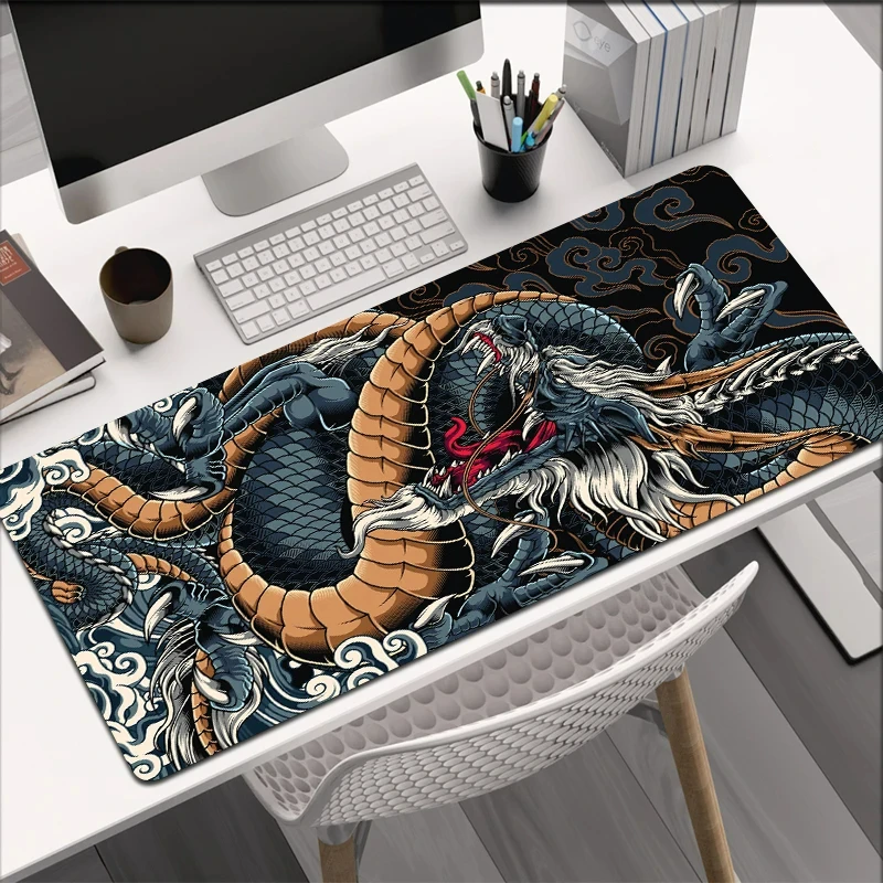 Chinese Style Computer Mouse Pad Gaming Accessories MausePad Mause Carpet Deskmat Keyboard Pad 30*60cm Home Decoration Gifts