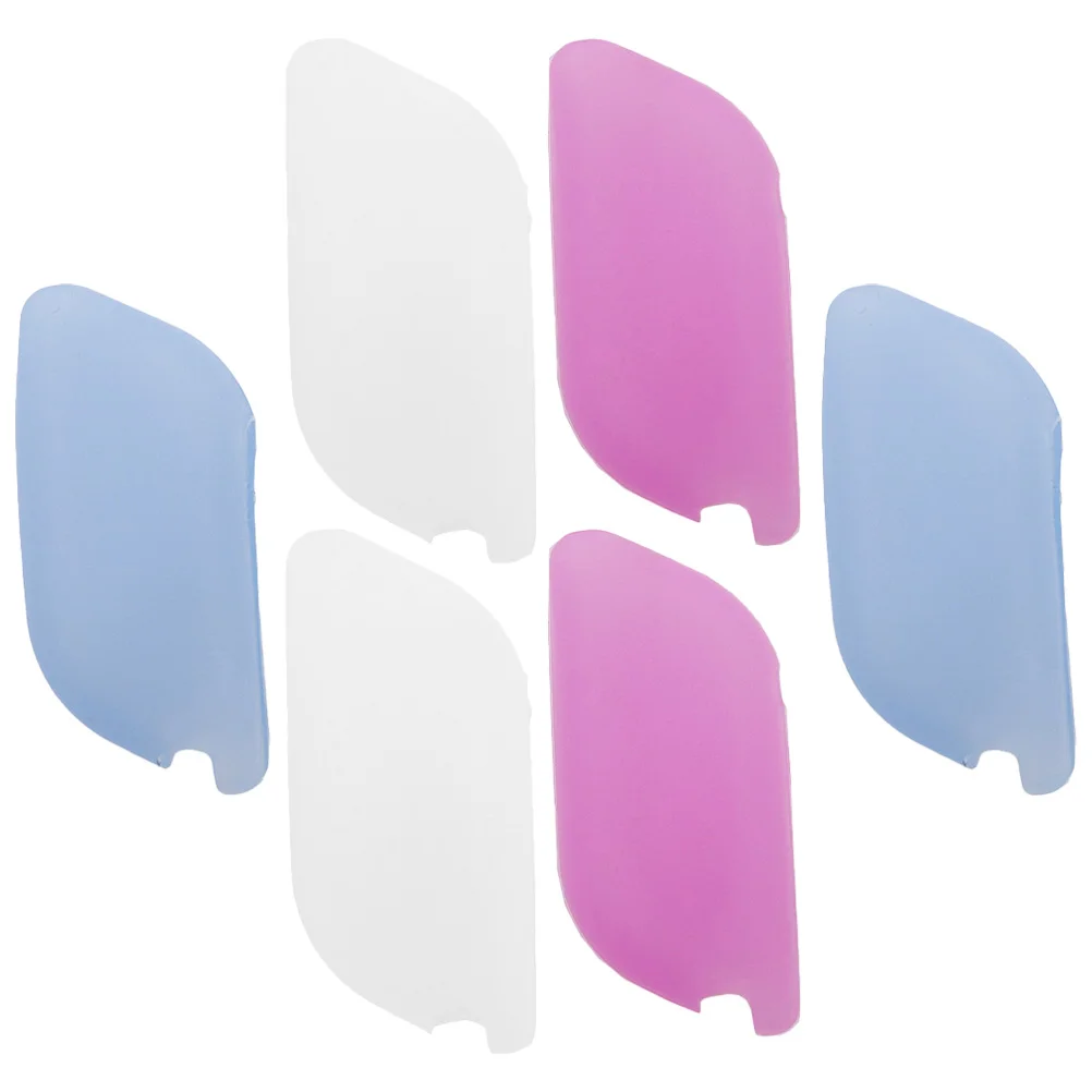 6 pçs escova de dentes de silicone tampas universais capas de poeira para casos escovas de dentes protetoras de viagem