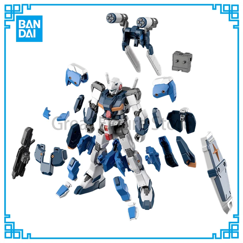 Bandai HG 1/144 RX-81ST G-Line Standard Armor Gundam Senki Model Kit Character Model Collectible Ornaments Toys Festival Gifts