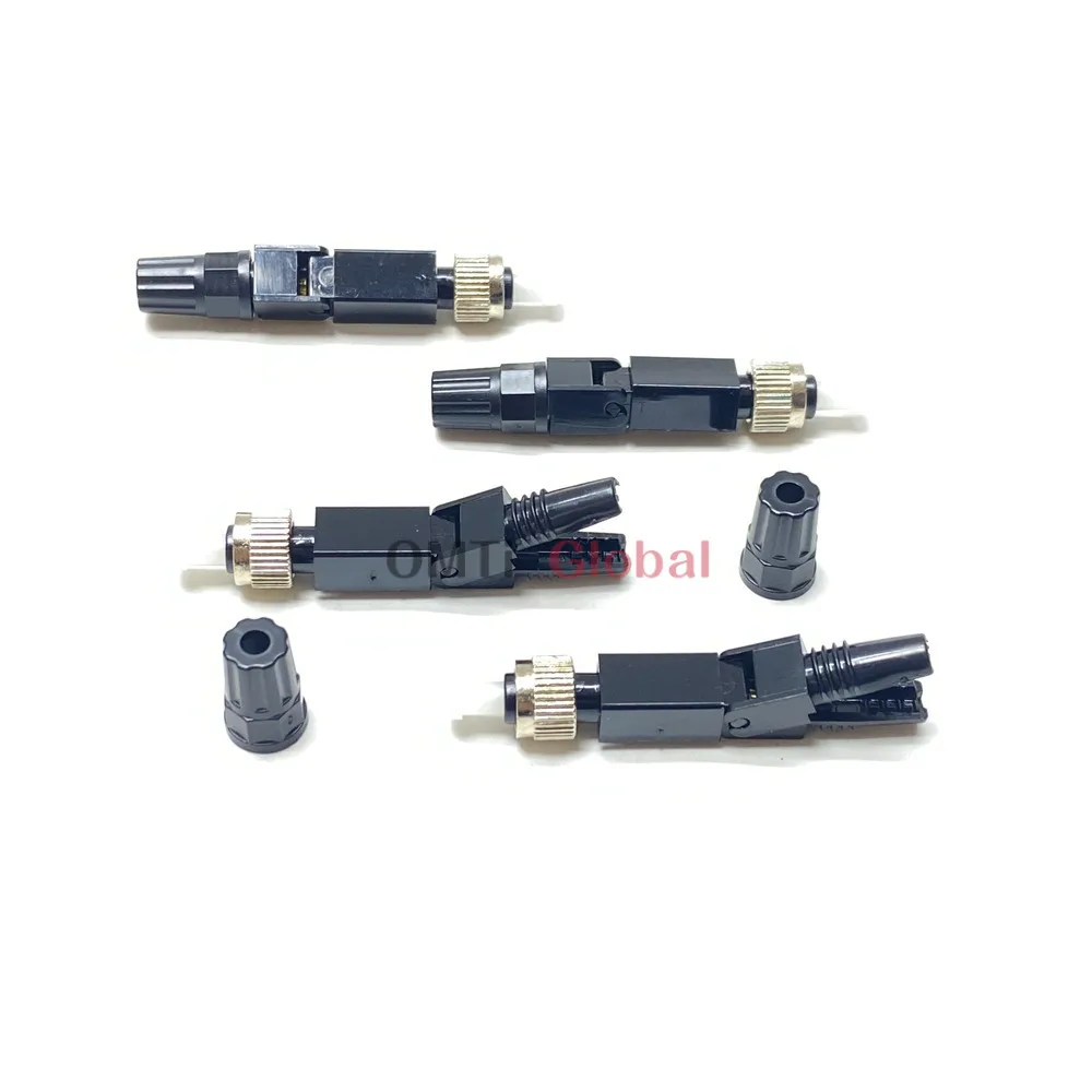 10,50,100Pcs/Lot FC UPC Fast Field Assembly Embedded FTTH FC/UPC Fiber Optic Quick Connector