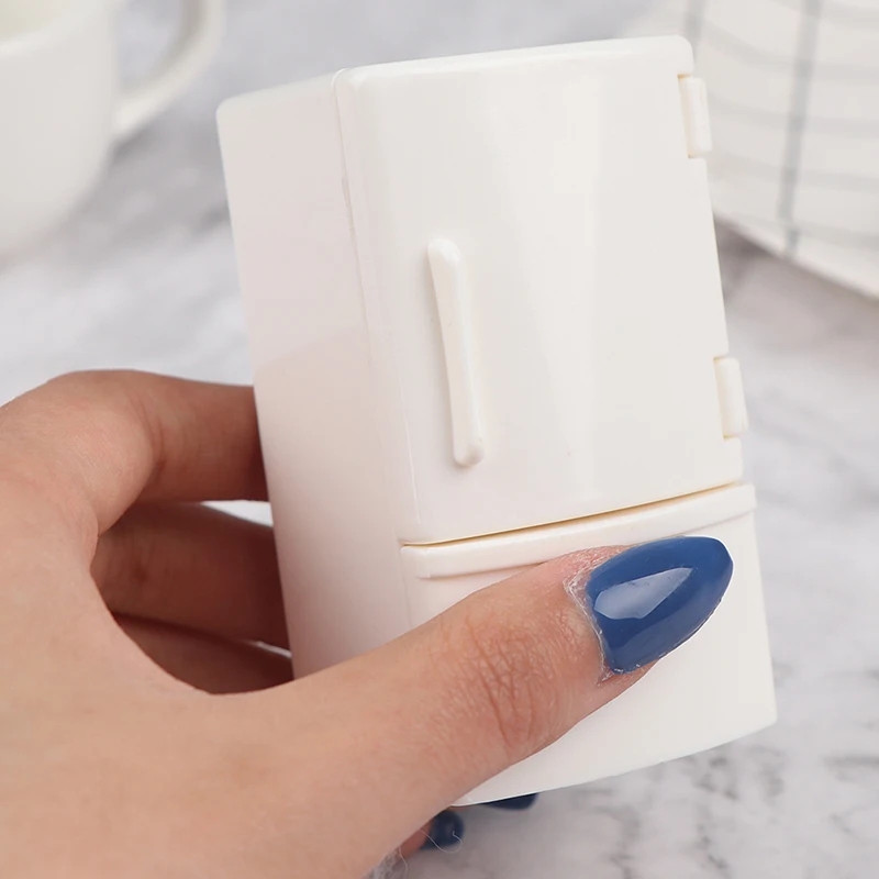 Casa de muñecas, banco de cocina en miniatura, refrigerador, juguetes, accesorios de cocina