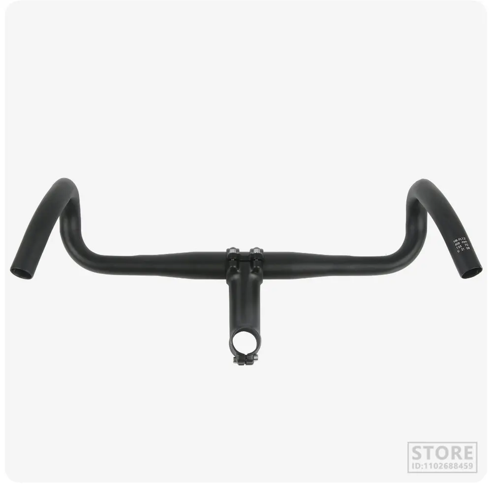 UNO FL12 Gravel Bike Handlebar 31.8x400/420/440/460mm Outer Drop Bar Ultralight Bicycle Handle Road  Flared