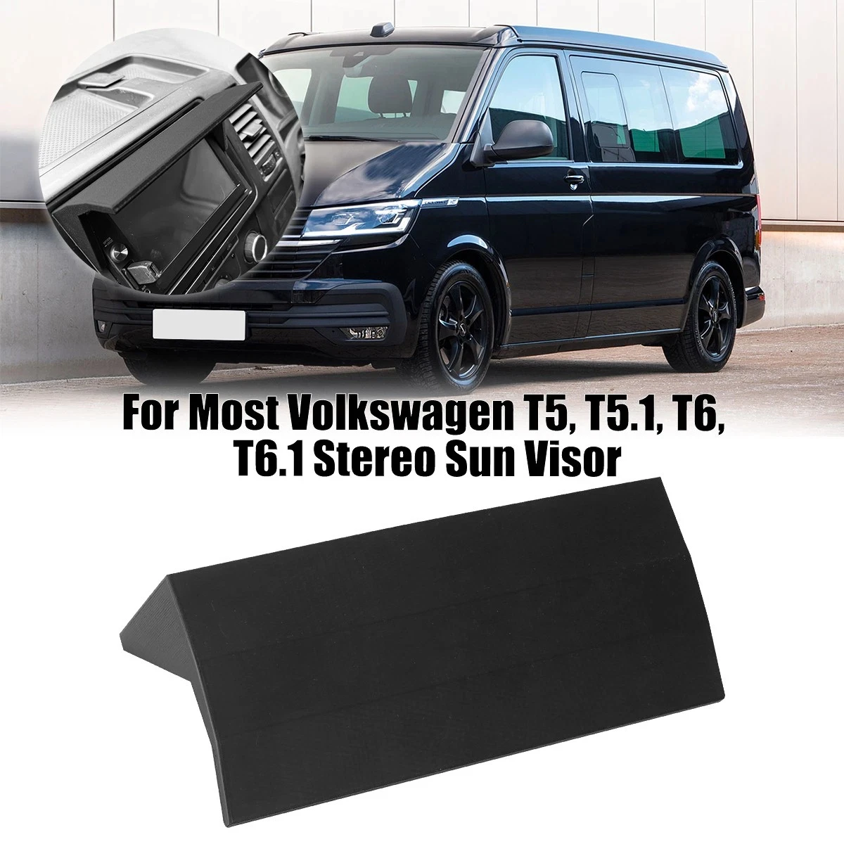 

For VW Transporter T5 T5.1 T4 T6 T6.1 Stereo Head Unit Sunshade Visor Screen UK Car Interior Accessories