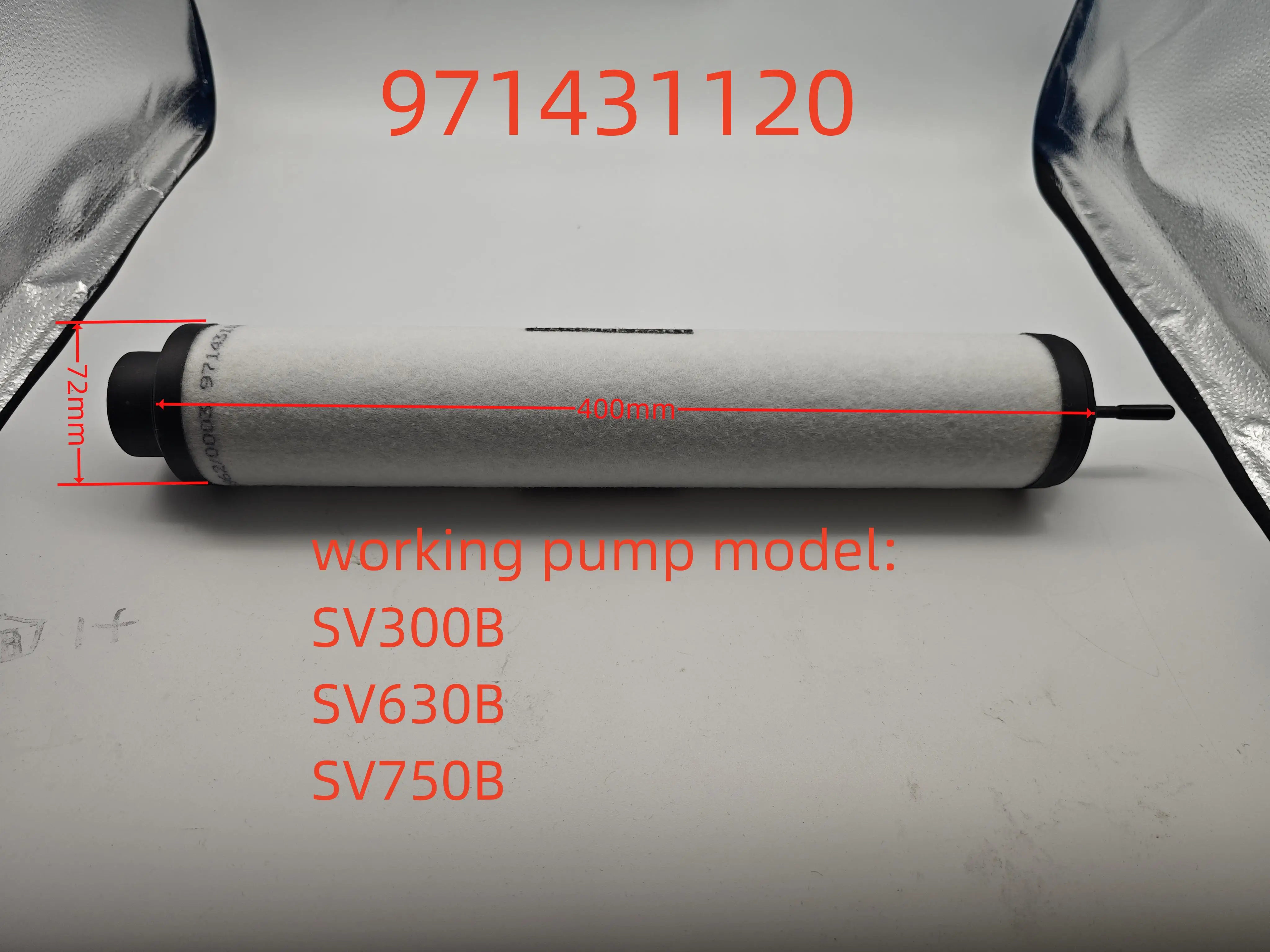 71421180  71417300 vacuum Pump Exhaust Filter CNC Router Machine Accessories