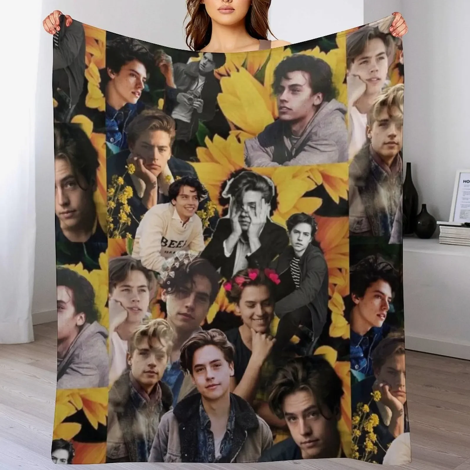 Cole Sprouse Throw Blanket Tourist Camping Blankets