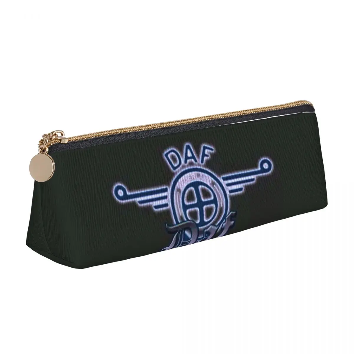 

Daf Truck Logo Pencil Case Pen Holder Storage Stationery Supplies Large Capacity Pen Box Pencil Bag for Students School