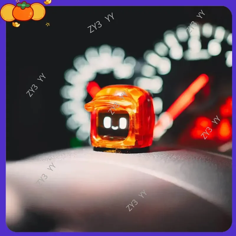 

Dasai Future Series Mochi 3rd Gen LED Light Car Robot Ornament Luminous Interior Decor Figurine New Year Gift For Teen Boys