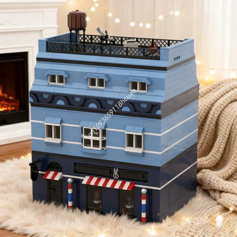 

3387pcs MOC The Studless Beard Modulared Model Building blocks Architecture Assemble DIY idea Kids Christmas gifts toy Birthday