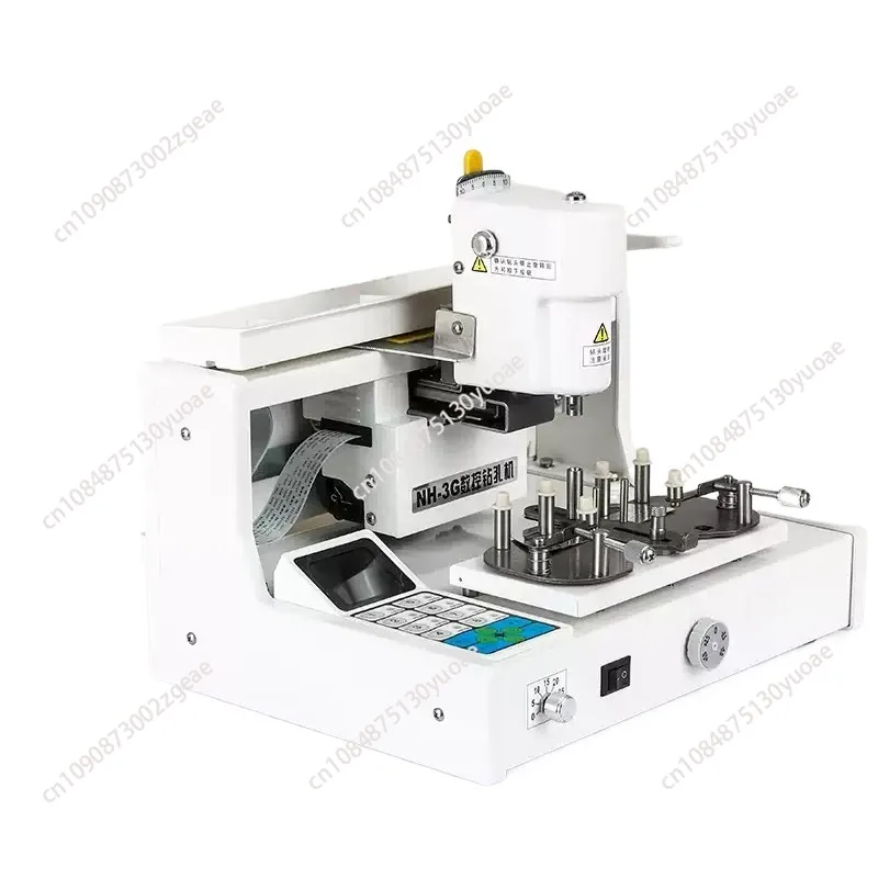 NH-3G Optical Eyeglasses Processing Equipment High-Precision Digital Rimless Drilling Machine Optics Lens Driller Tools