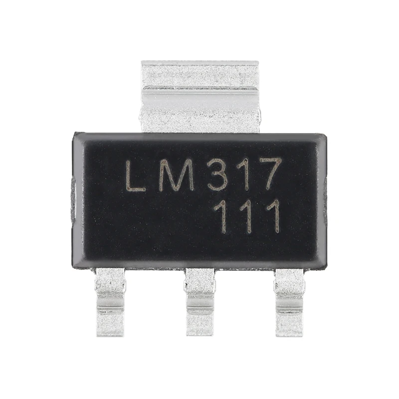 10pcs/lot LM317 SOT223 SOT-223 317 40V 1.5A SOT SMD Three-terminal Positive Voltage Regulator New and Original