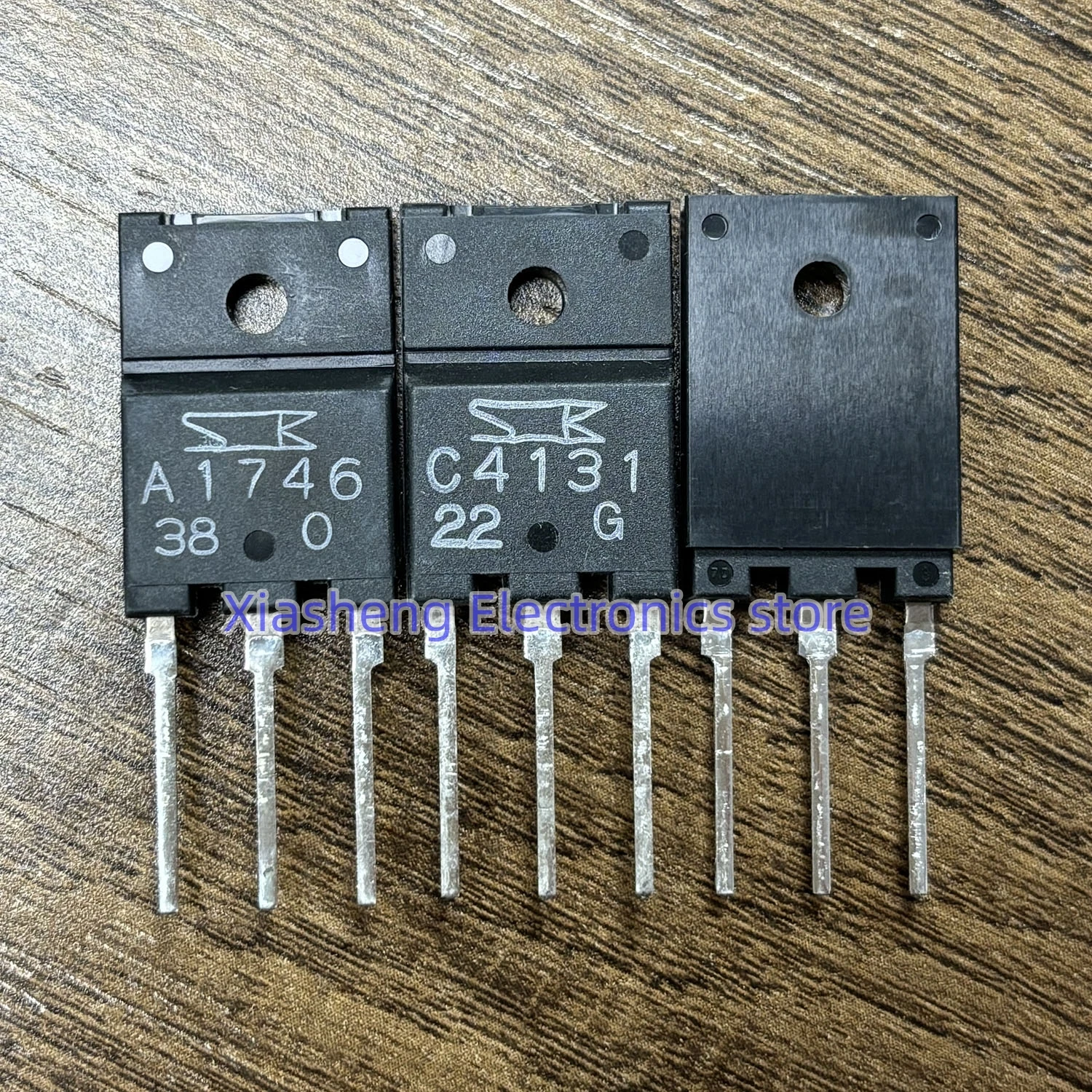

New Original 2Pairs 2SA1746 A1746 + 2SC4131 C4131 TO-3PF Transistor In Stock Good Quality