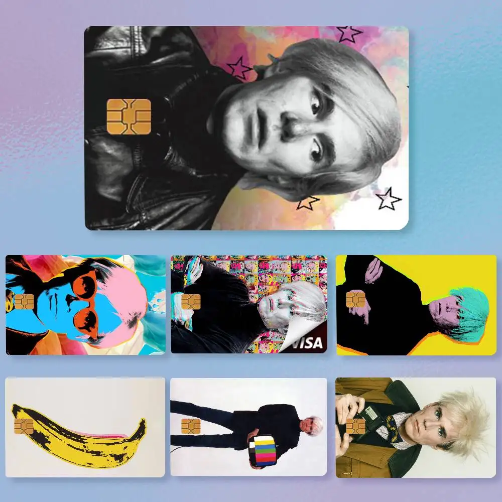 A-Andy W-Warhol Art   Credit Card HD Stickers Premium matte film effectively prevents fingerprints and daily abrasion.