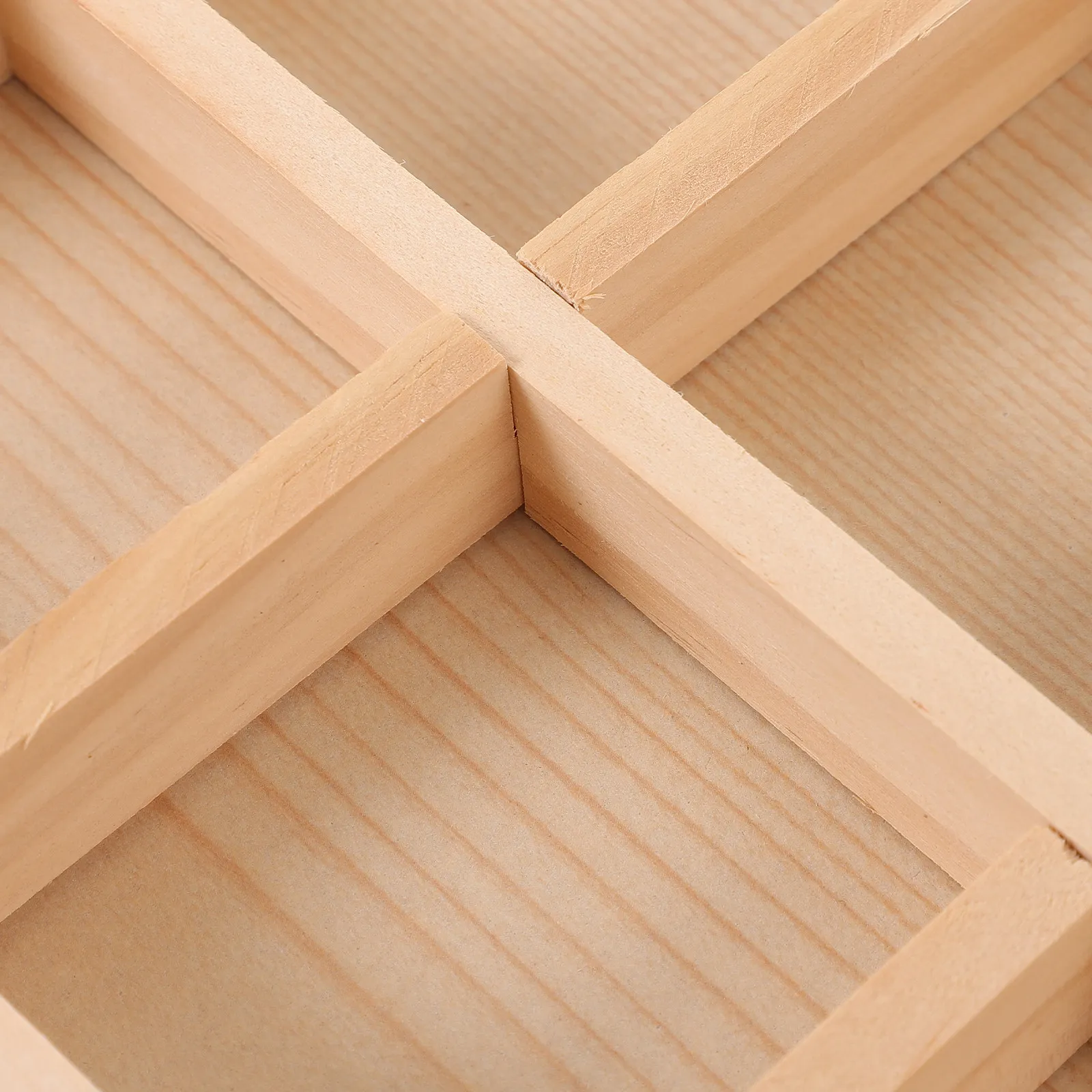 

Wooden Jewelry Tray Organizer Multi-Grid Storage Box for Rings Bracelets Earrings Necklace Display Home Decor Desktop Dresser