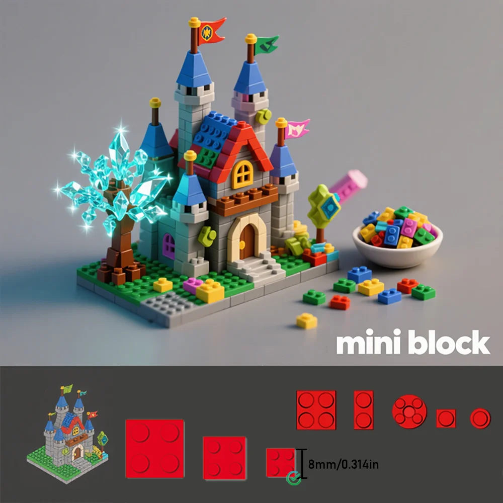 Random blind box of building block toys, disassemble and assemble for a little fun, the assembly experience is amazing