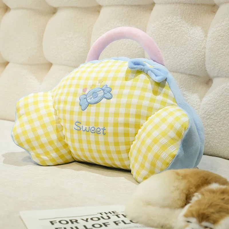 

Grid Waist Cushion Sitting For A Long Time Waist Protection Car Dormitory Waist Cushion Support Cushion